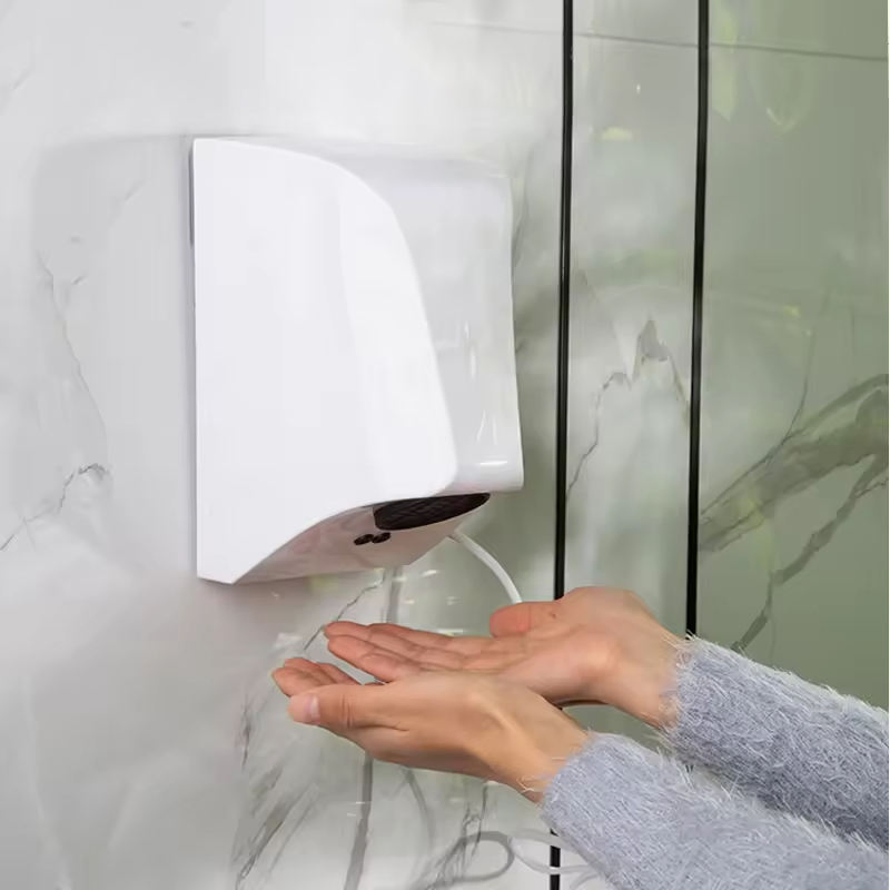 Hlk 850W Energy Efficient Automatic Hand Dryer Wall-Mounted Mini for Household Use