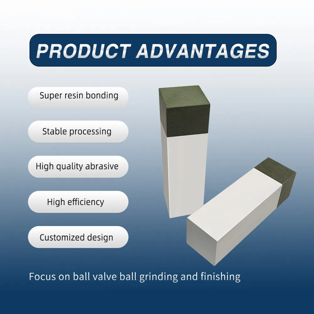 Resin Bond Ball Valve Grinding Diamond Stick for CNC Spherical Grinding Machine Hard Chrome Plating Ball Valve