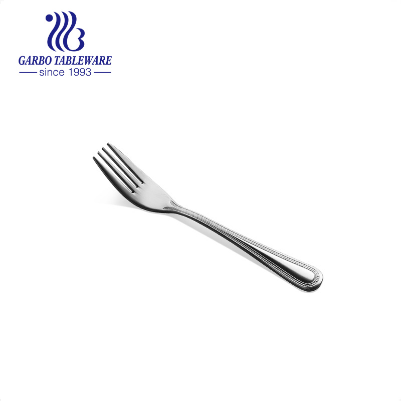 High Quality Mirror Polish Fork Stainless Steel Flatware Set Tableware for Home Using Customized Dinnerware Set