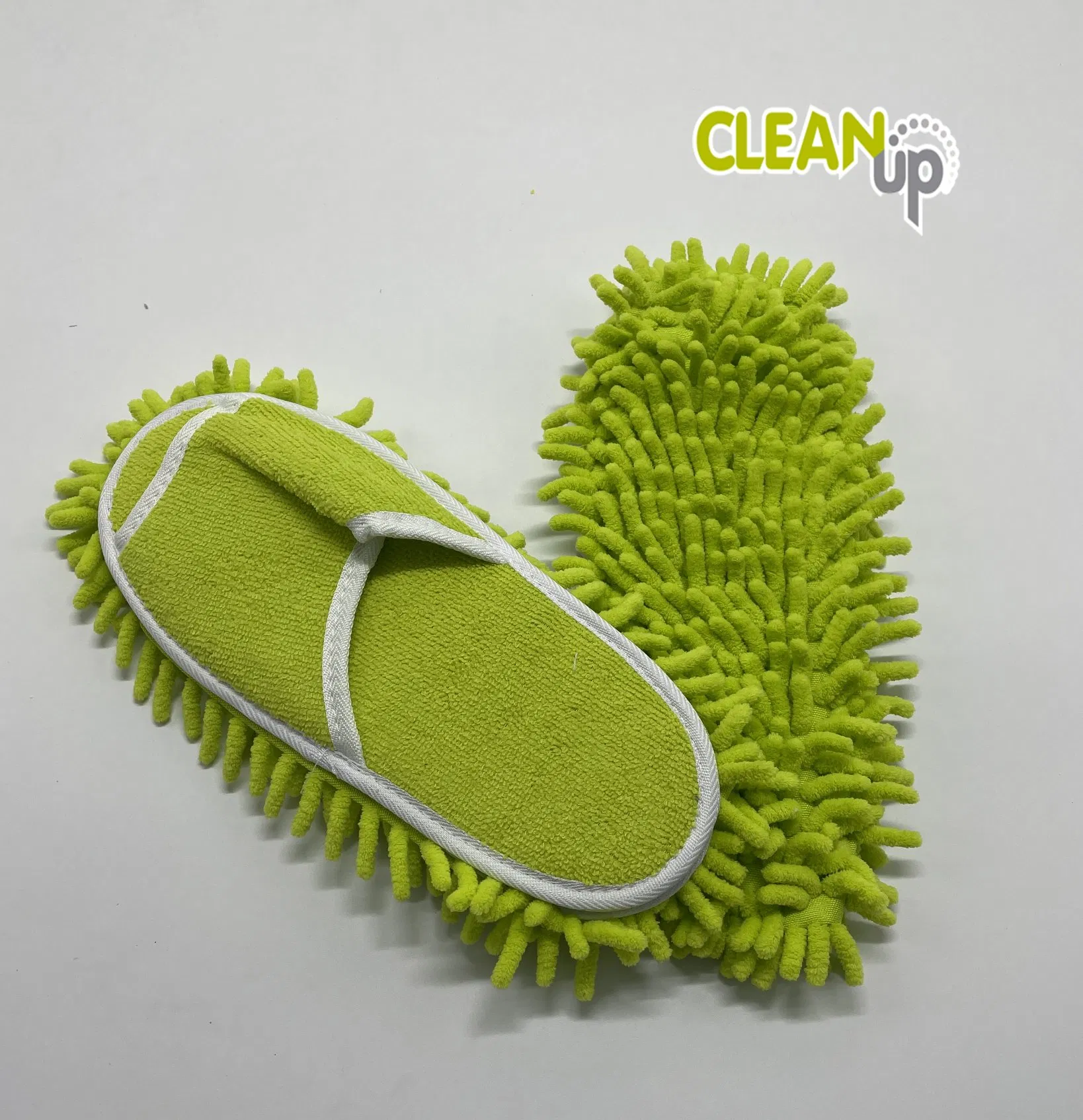 New Design House Cleaning Use Plush Slippers Indoor Winter Chenille Clean Slipper