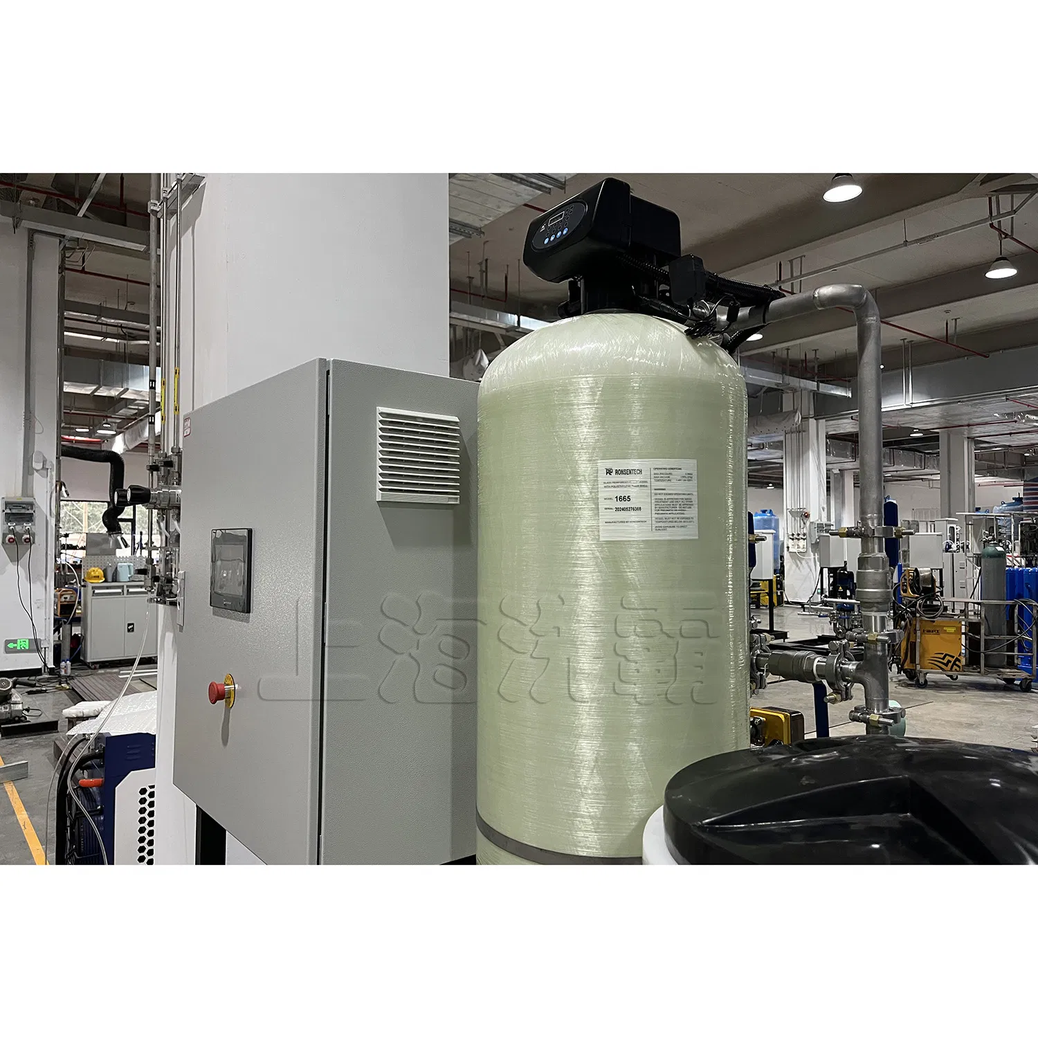 High-Capacity Automatic Ion Exchange Water Softener System