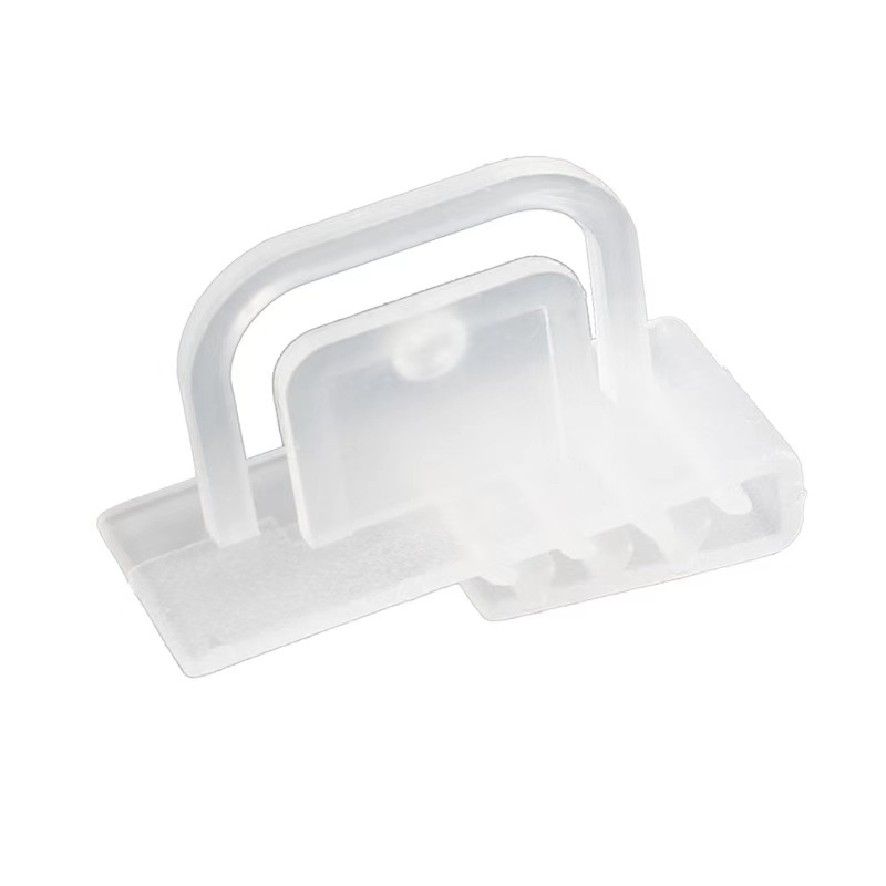 Supermarket PVC Channel Promotional Card Plastic Fruit Store Pop Shelf Labels Fixed Straight Clips