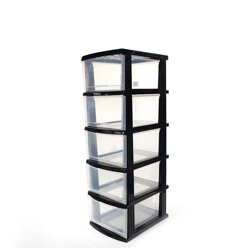 High Quality Transparent Plastic Home and Kitchen Storage Drawer