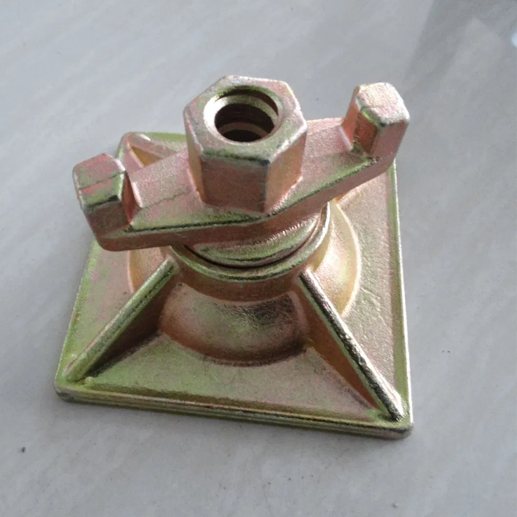 Super Slope Plate with Casting Swivel Wing Nut for Formwork Tie Rod