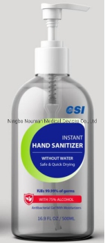 FDA Approved Factory Antibacterial Gel Antiseptic 75% Alcohol 100ml Hand Sanitizer