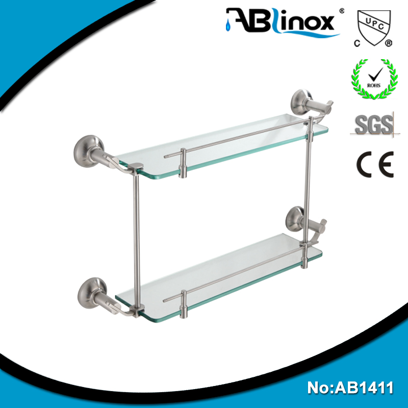 Stainless Steel Contemporary Standard Square Soap Dish Holder