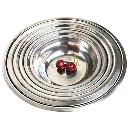 Functional Stainless Steel Bowls and Basins with Electroplating Options