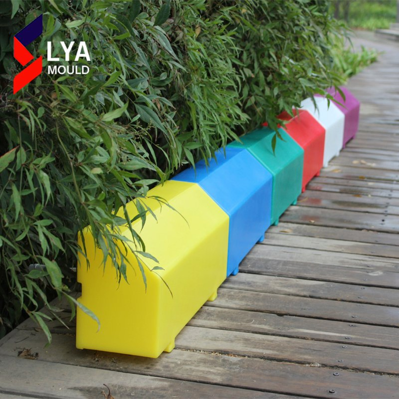 2018 Low Price Sidewalks Illuminated Plastic LED Curbs Stone