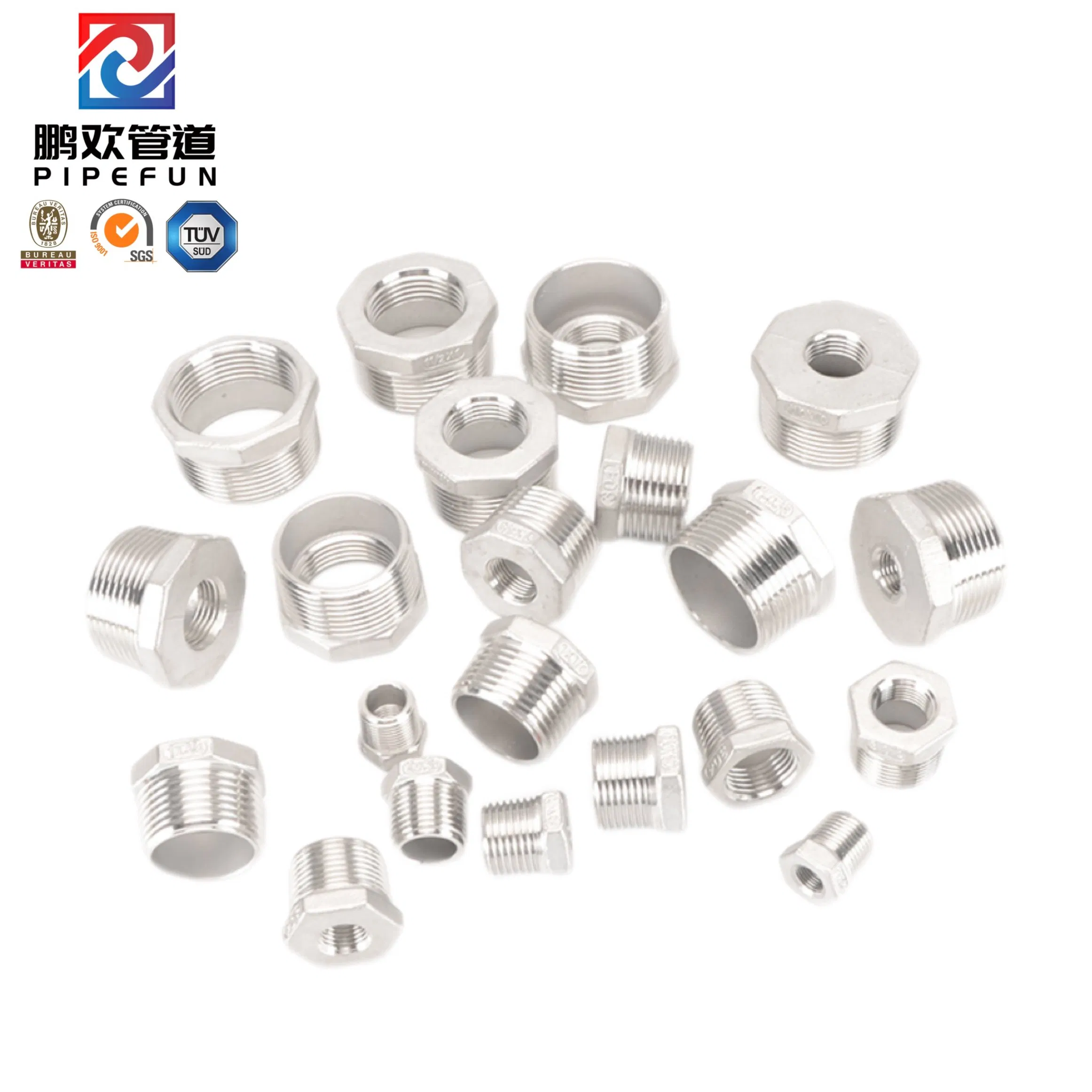 Stainless Steel Forging Fitting Reducing Hex Head Bushing