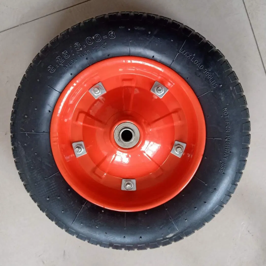 3.25/3.00-8 Rib Pattern Wheelbarrow Wheel 300X8