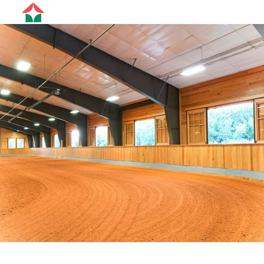 Strong H Steel Structure Building Long Lifetime Span Horse Arena