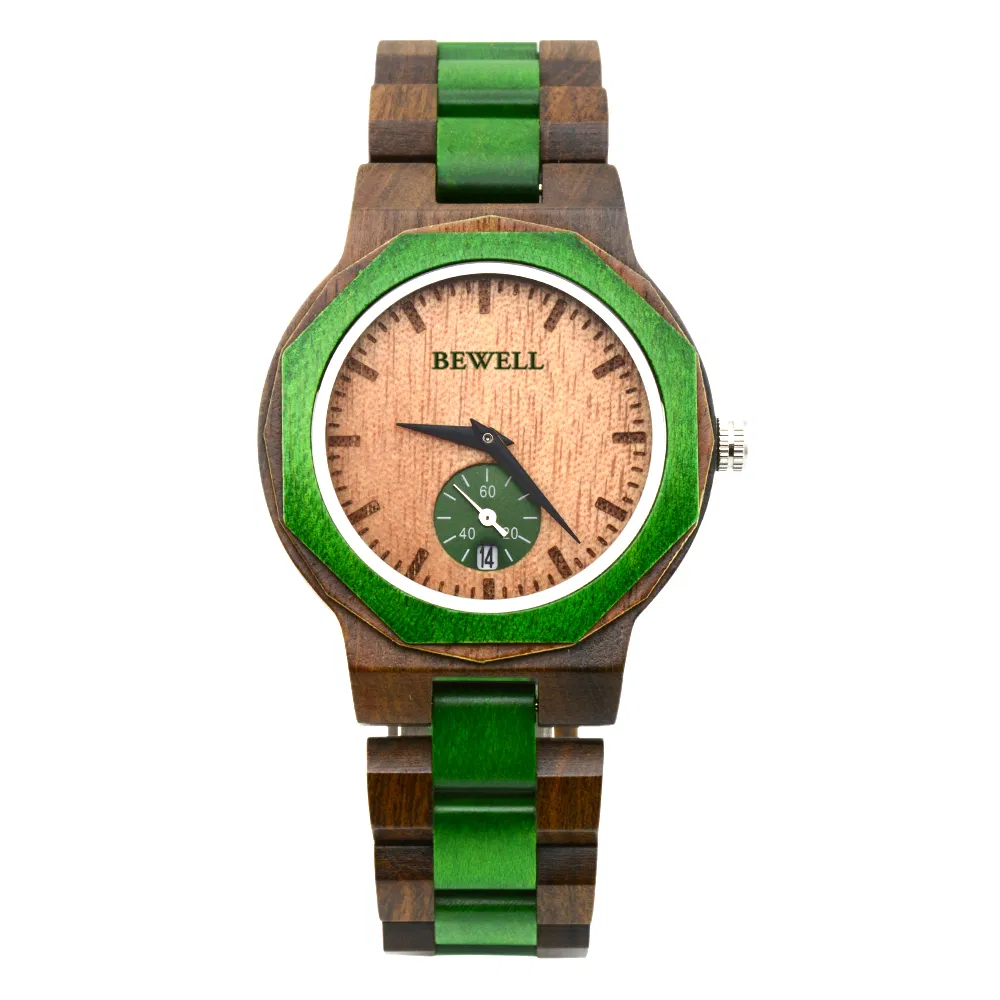 Latest Classic Design Gift Mix Colors Men Wrist Wood Watch