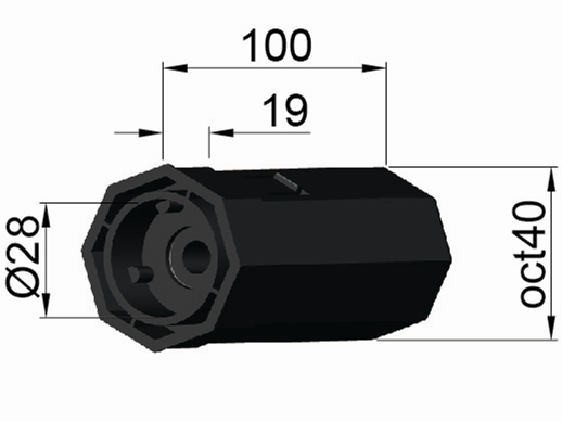 Brush Insert for Guide Rail