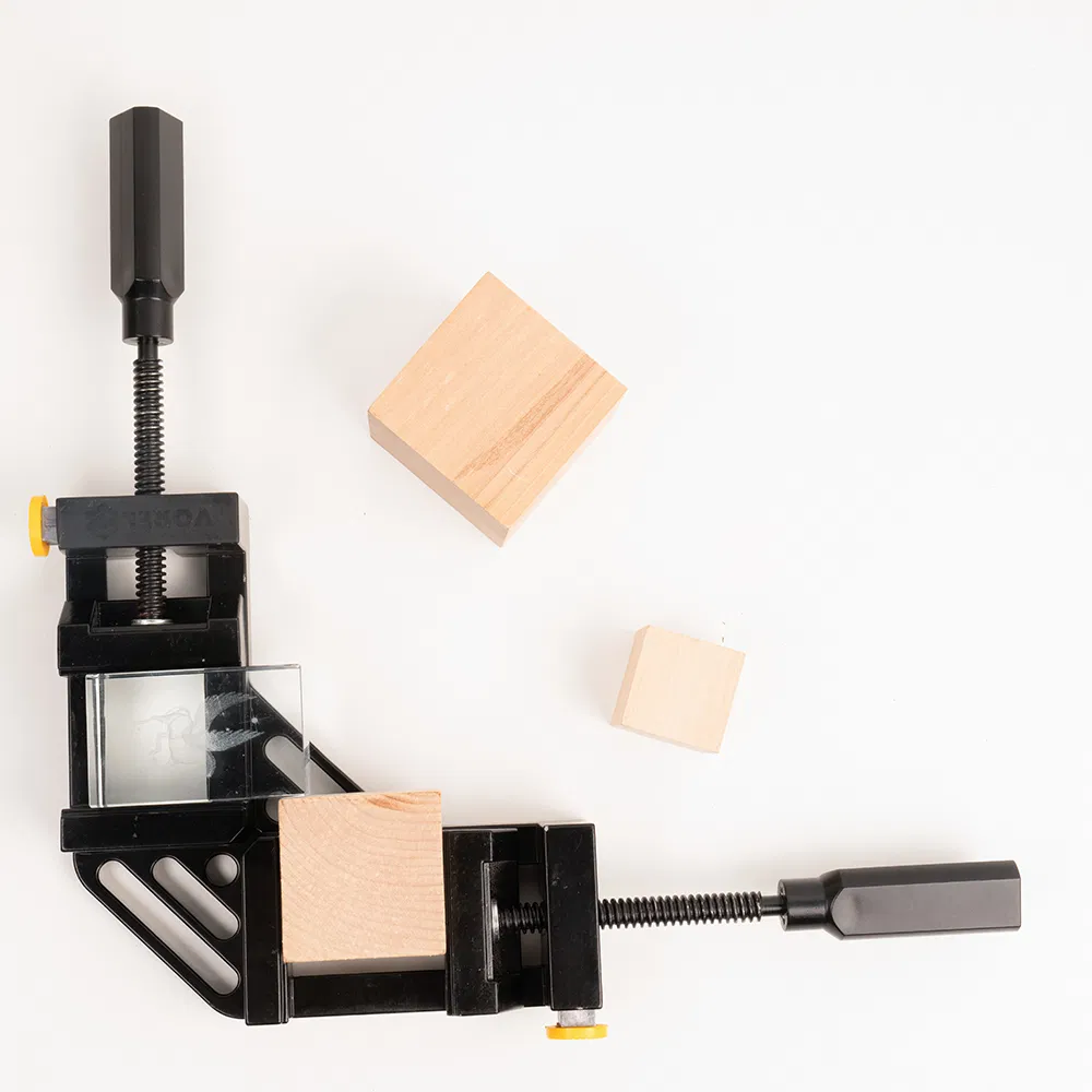 Two Handle Right Angle Clamp 90 Degree Quick Release Corner