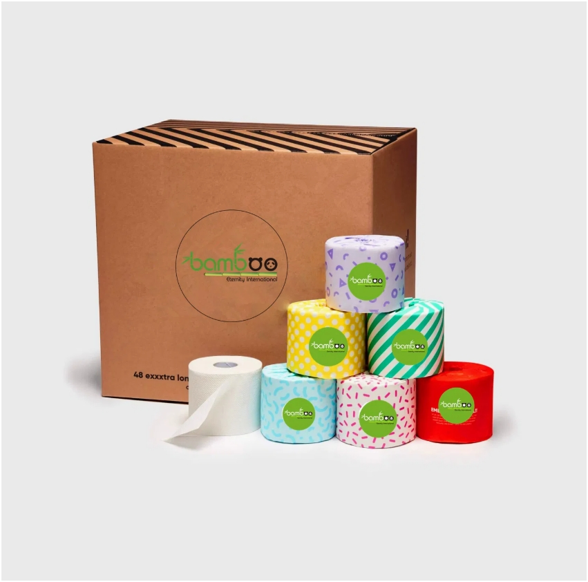 Sourcing High Quality OEM Recycled Pulp Eco-Friendly White Bamboo Toilet Tissue Paper for Family/Corridor/Offices/Restaurants/Hotels
