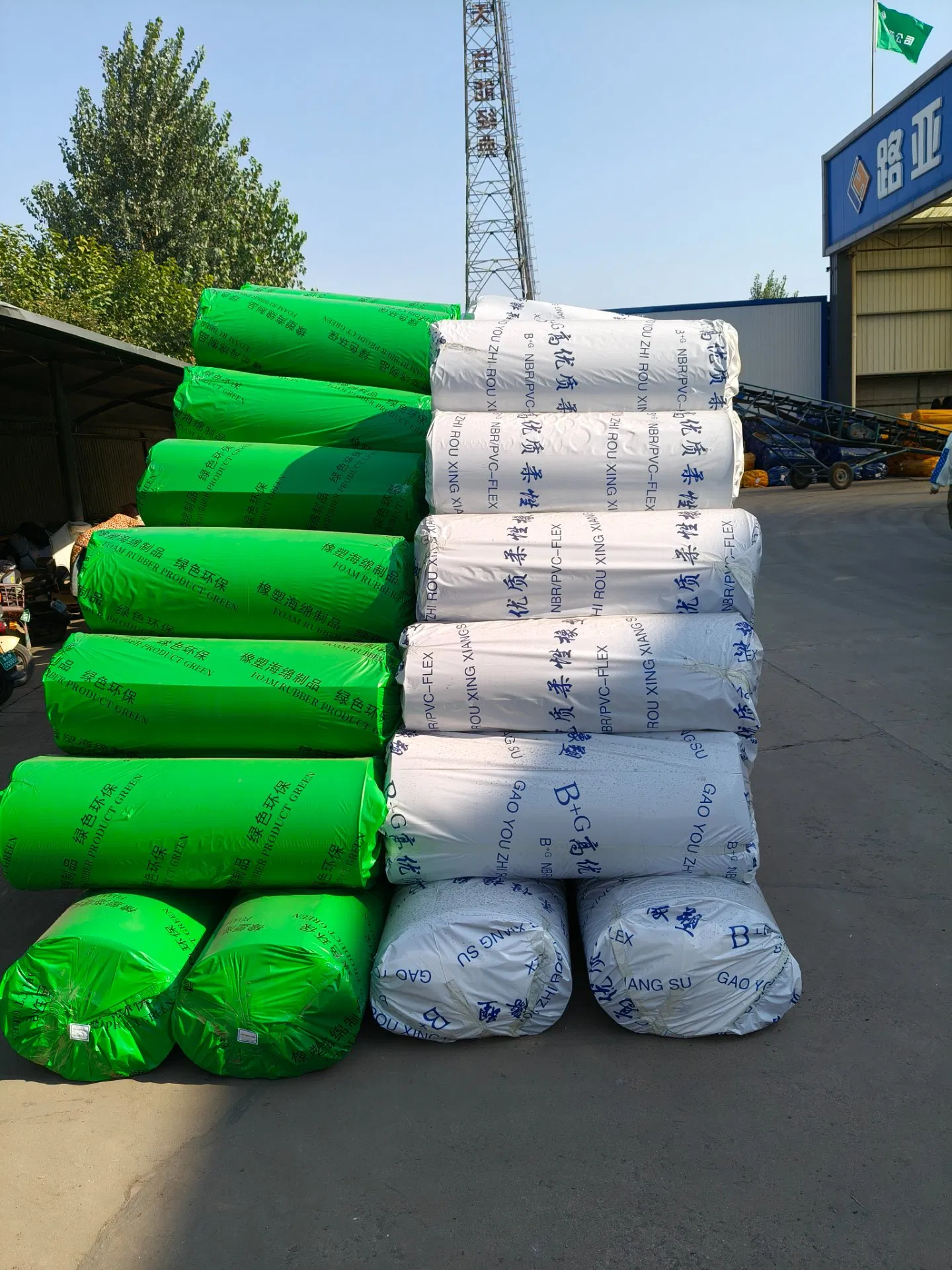 High Quality Fireproof NBR-PVC Rubber Foam Sheet Premium Rubber Foam Roll Black 9-50mm Thickness for Angle Bead and Construction Applications