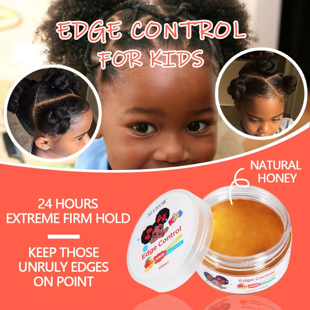 Children's Hair Care Cream Pineapple Fragrance Extra-Strong Hold No White Residue