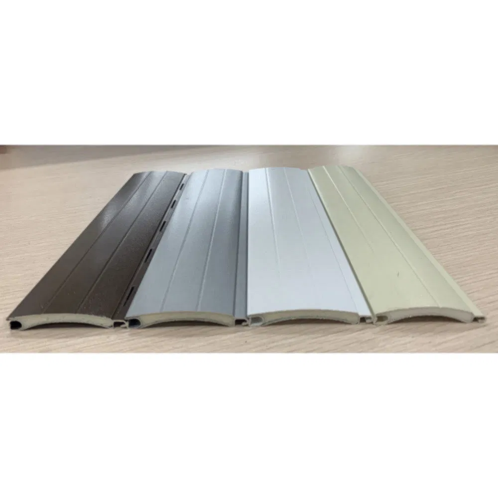 High Load-Bearing Capacity Aluminum-Alloy Roller Shutter PU Foam Filling Slat for Guesthouses