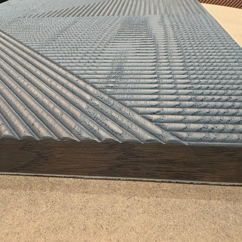 Natural Solid Wood Texture Lines Decorative Panel for Home Interior Decoration