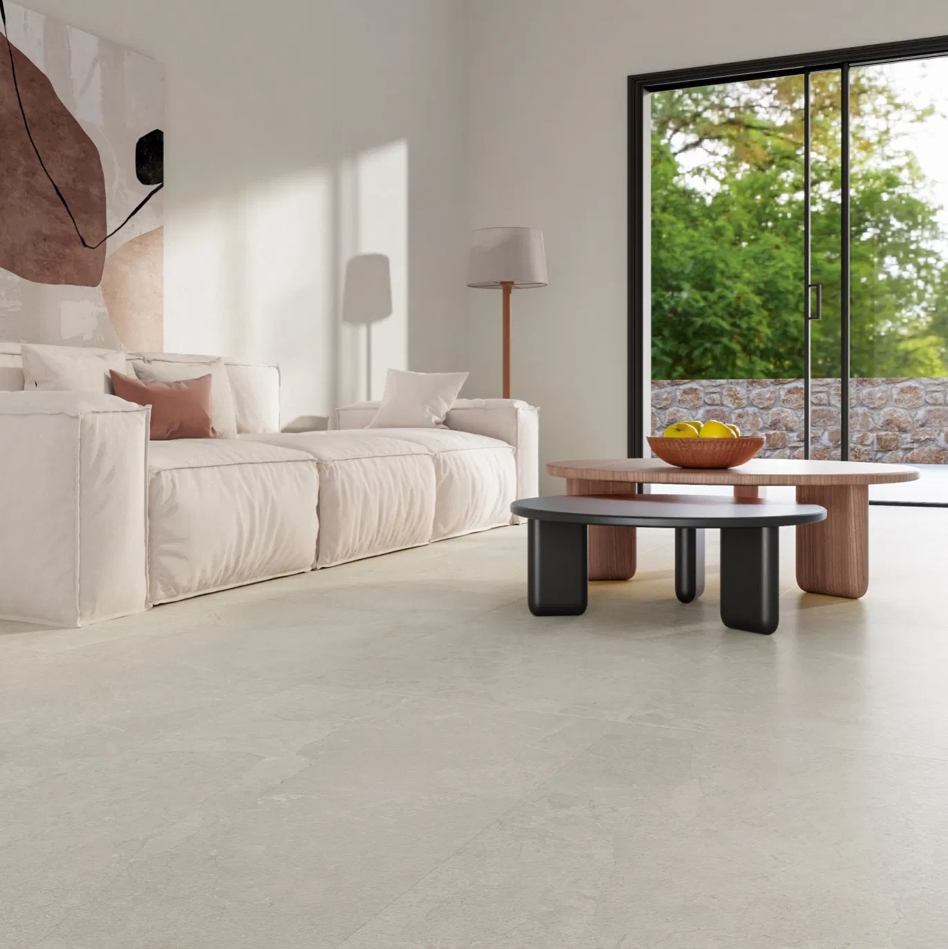 Premium Italian Design Porcelain Matt Tiles with R9 R11 Antislip Rome 600X600 600X1200