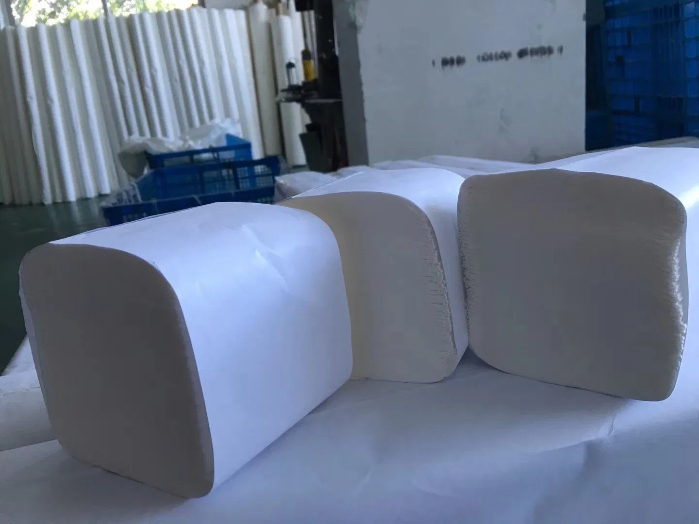 Soft White Virgin Pulp Bathroom Tissue