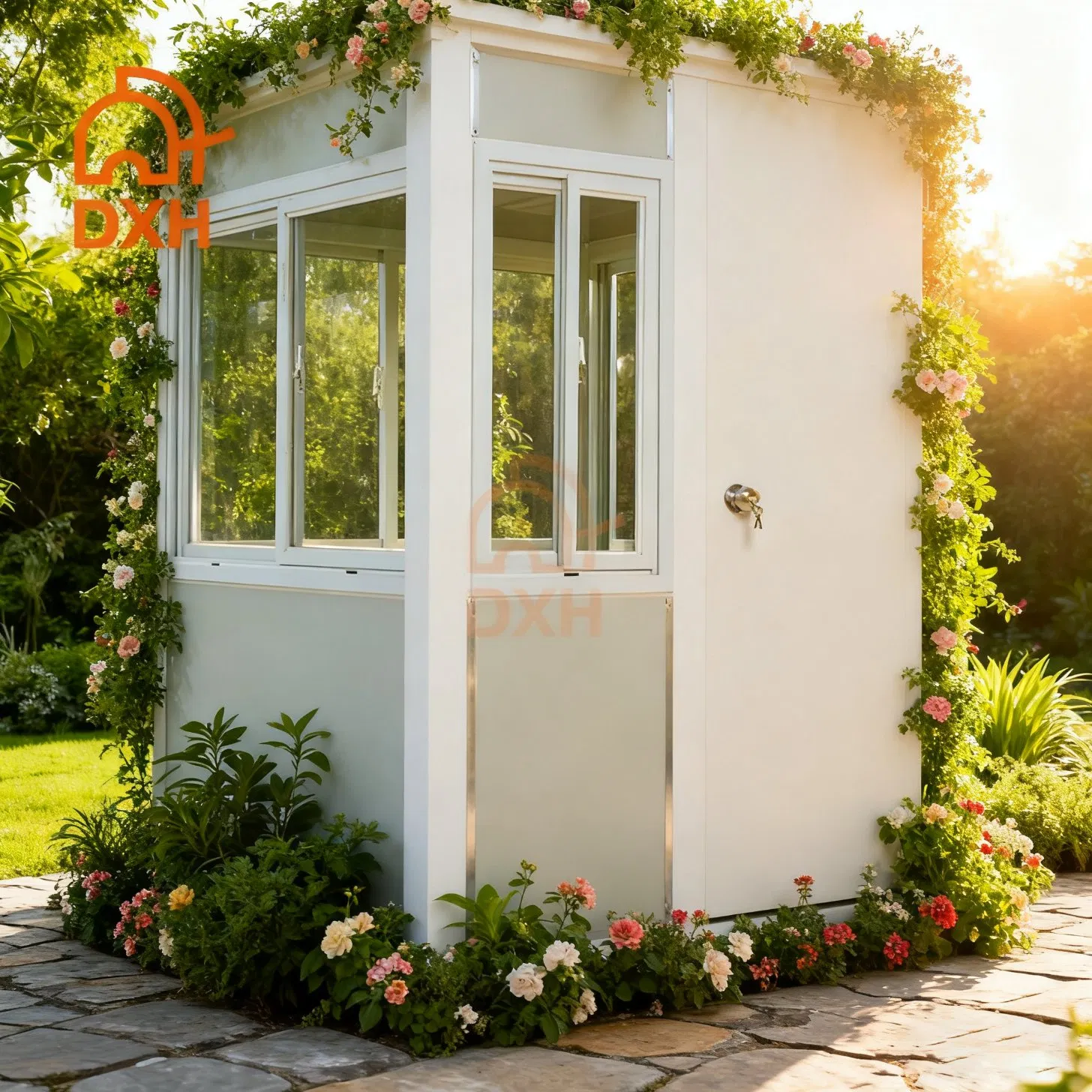 Dxh Residential Community Industrial Park Security Booth Police Box Traffic Police Duty Booth Guard Container House Home