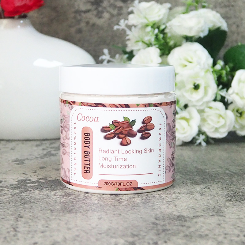 Aixin Wholesale Natural Vegan Body Butter Ice Cream Whipped Body Lotion Moisturizer Cocoa Body Butter