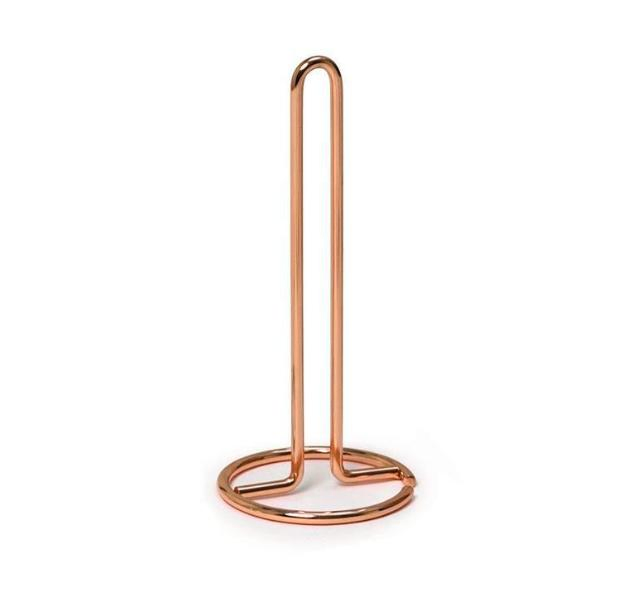 Luxury Kitchen Metal Roll Tissue Paper Towel Stand Holder