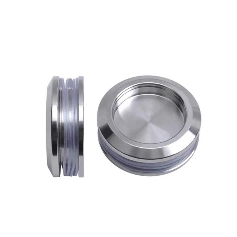 SS304 Satin Mirror Bathroom Sliding Glass Hardware Kit Shower Door Knob