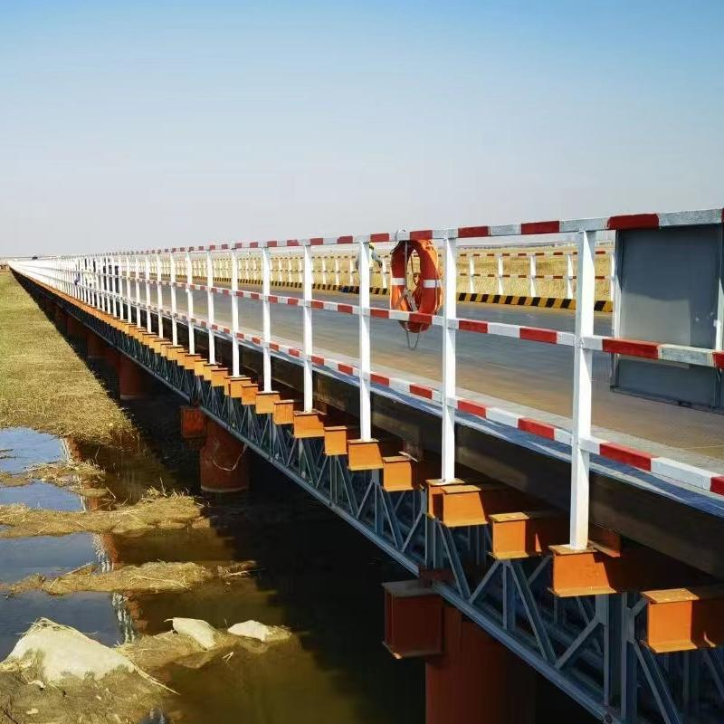 Robust Bailey Bridge for Fast Emergency Roadway Repairs