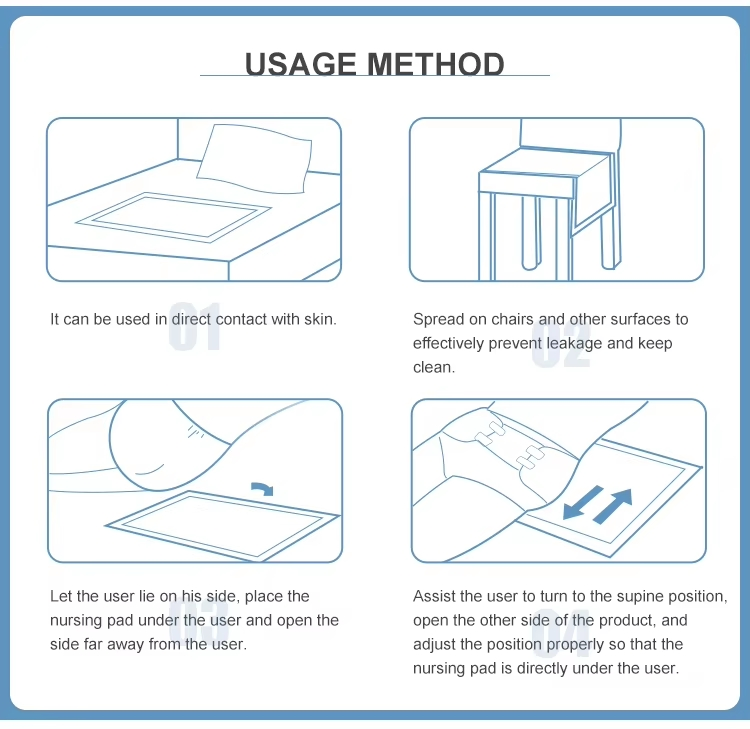 Adult Diaper Pads Free Samples Available Biodegradable Organic Materials Japan Sap