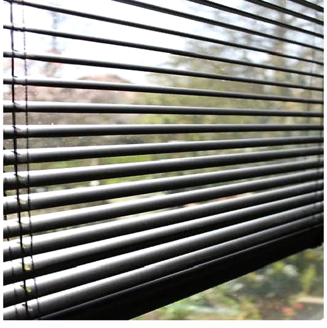 Customized Various Size Vinyl Cordless Venetian Window Blinds & Curtains