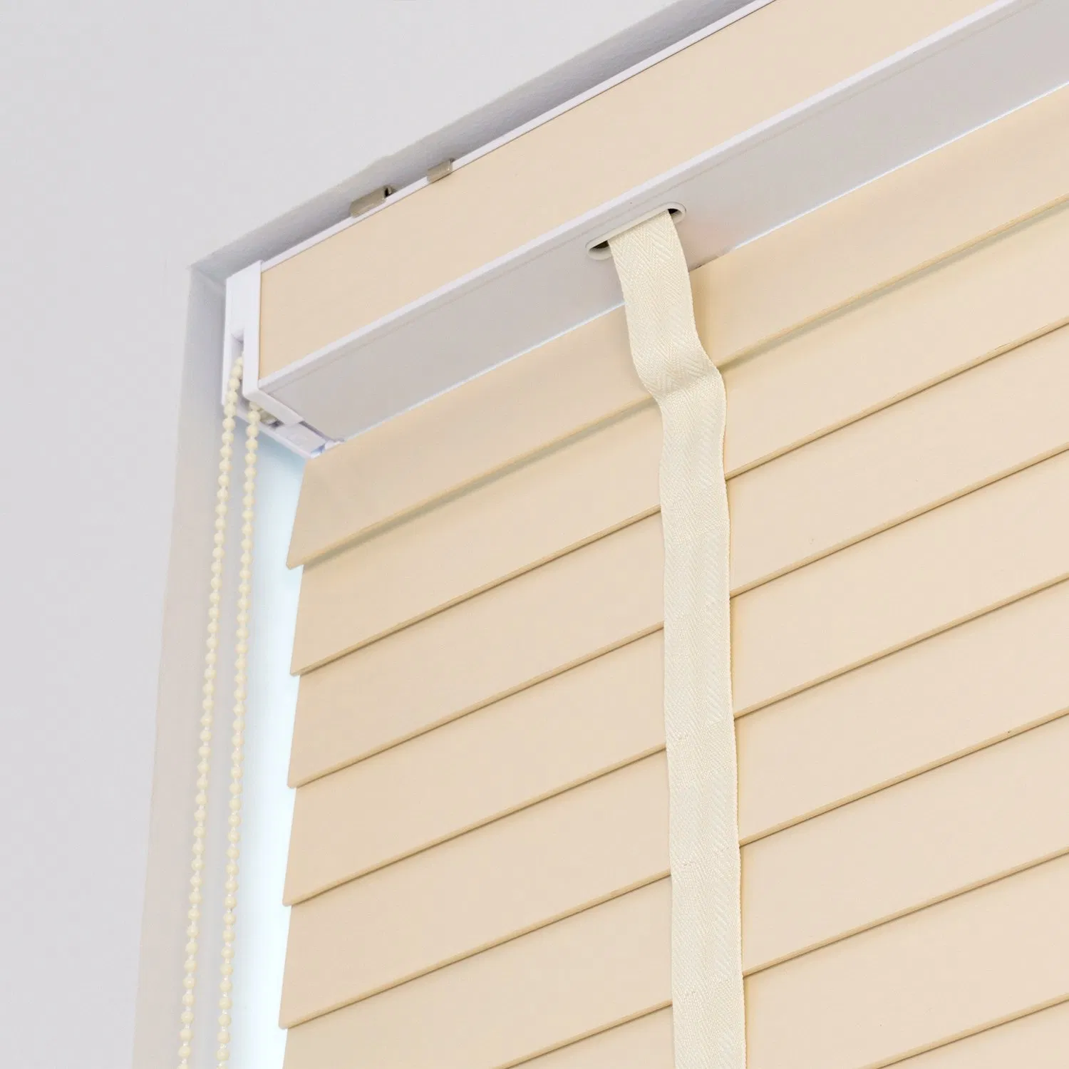 Customizable Luxury Smart Wooden Venetian Blinds Blackout Cordless Wood Blinds for Window