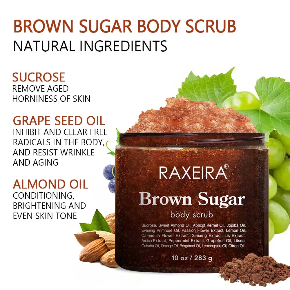 Revitalizing Brown Sugar Scrub: Exfoliating Anti-Wrinkle Solution for All Skin Types