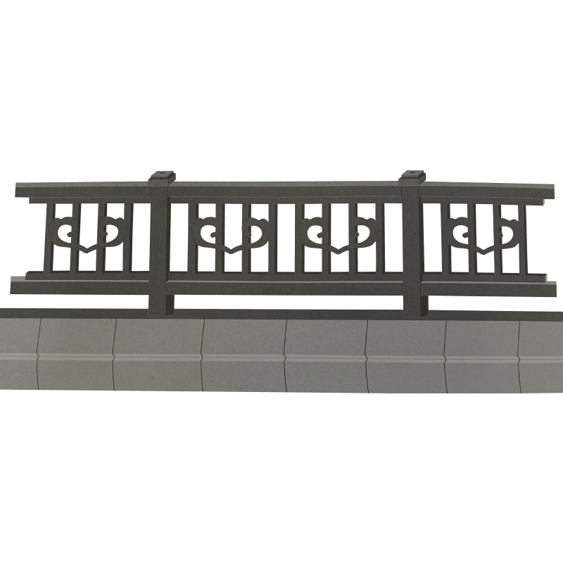 Guardrail Construction Plastic Mold for The China Fence