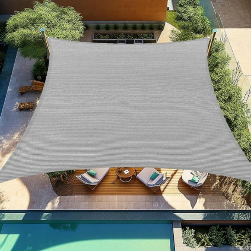 Stylish Outdoor Courtyard Sunshade Sail for Ultimate Shade