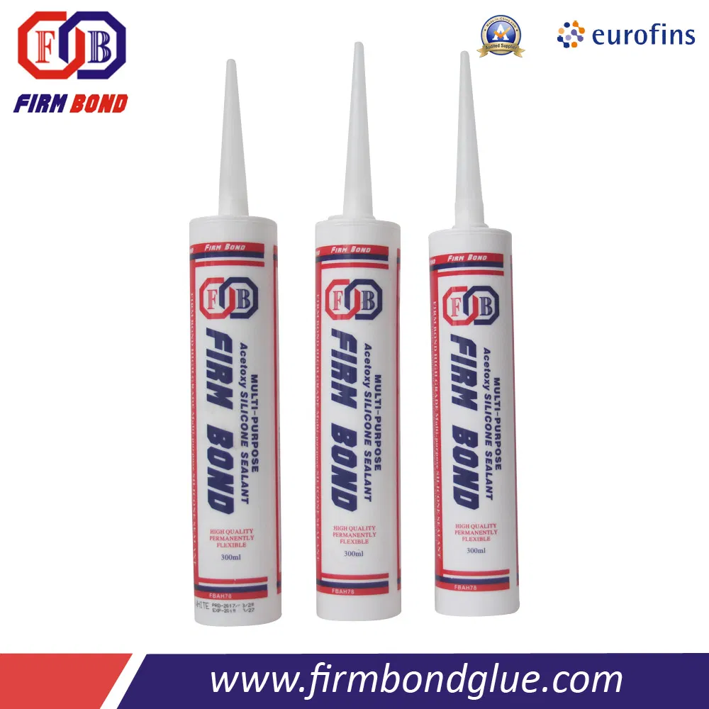 100% RTV Non Oily Wood Acetory Silicone Sealant