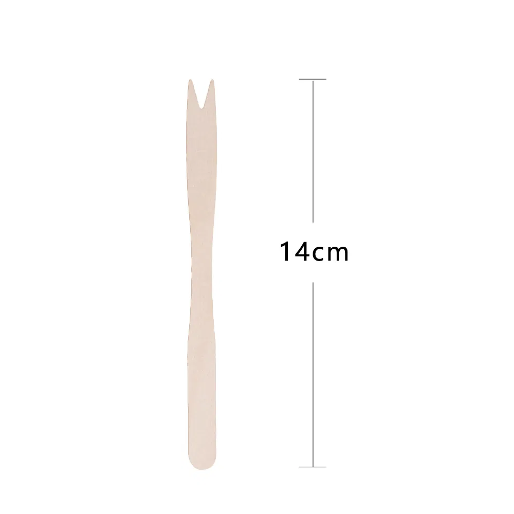 Stylish Bamboo Forks for Serving Fruit and Dim Sum Treats