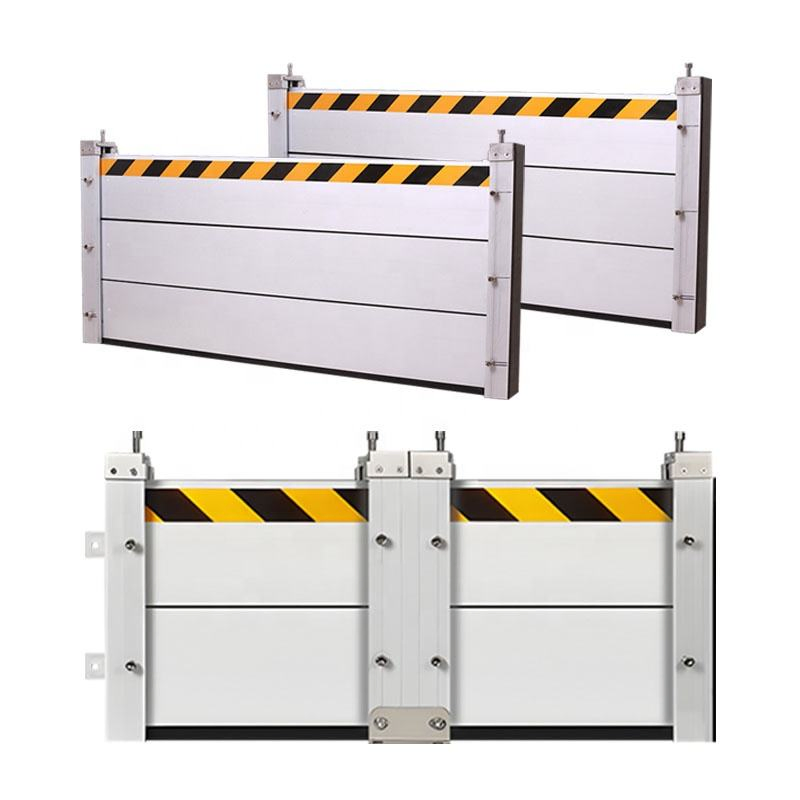 Flood Defence Barrier Aluminum Alloy Portable Indoor Flood Barrier Panels Garage Gate Anti Flood Barrier