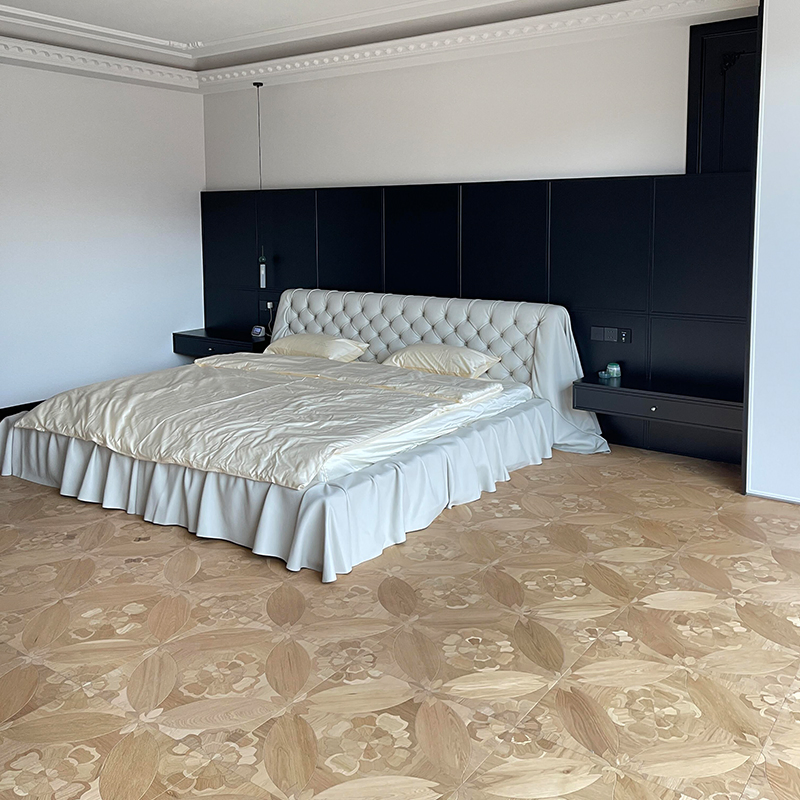 Паркетная доска из дуба и ореха, 15 мм, матовая