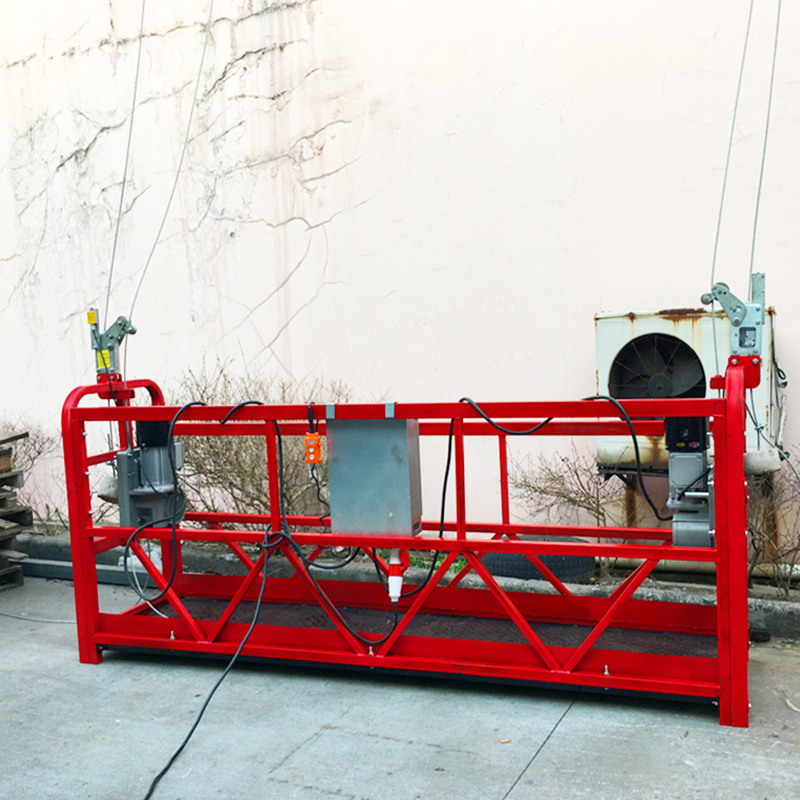 Electric Scaffold Platforms Suspended Working Platform Rope Zlp800 with Spares