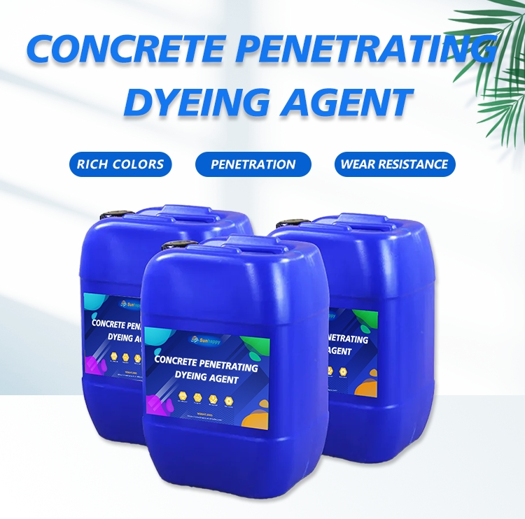 Wear-Resistant Emery Concrete Curing Floor Surface Stain Hardener Concrete Floor Stain Agent