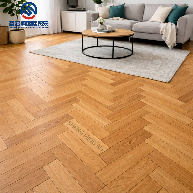 Инженерная доска паркет елочка с OEM и кастомным дизайном