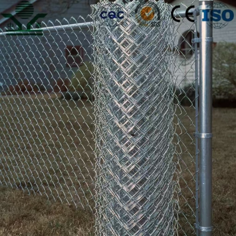 Galvanized 2.0mm 25X25mm 500mm Chain Link Fence for Pet Enclosures