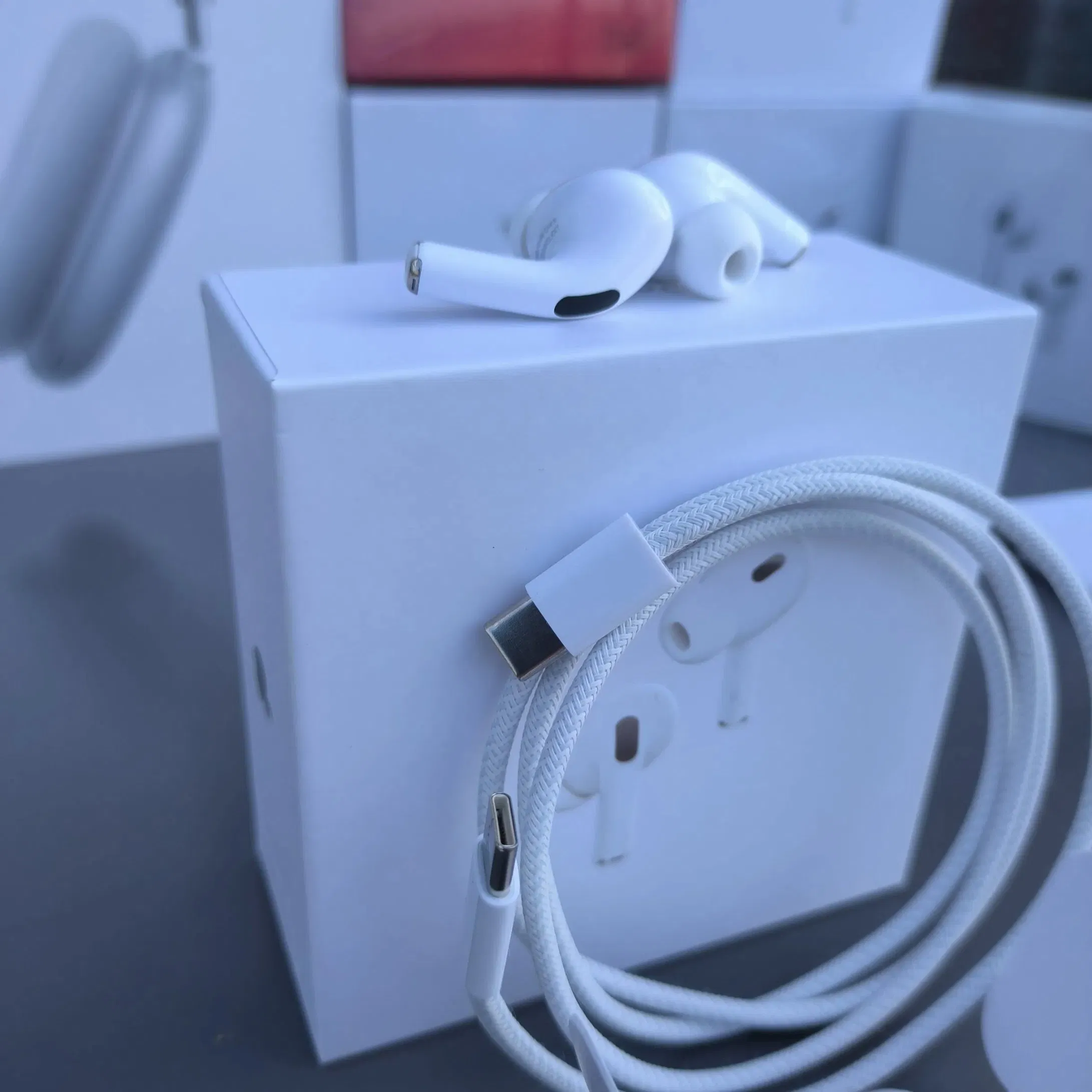 2025 New Noise Cancelling Air Earphone Pods PRO 2 Pods 3 Pods 4 Anc Wireless Earbuds in-Ear Headphones