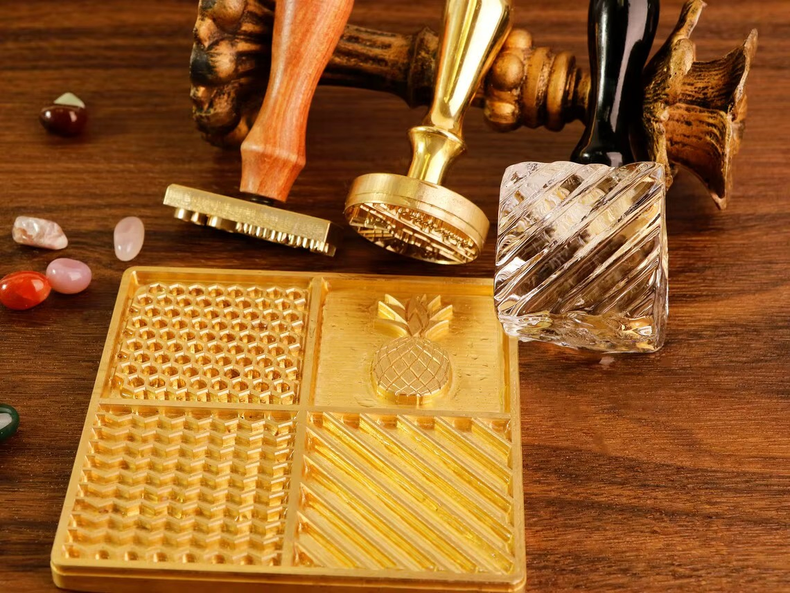 Wowei Clear Ice Cube Stamp Tray Ice Mold Ice Stamp Cocktail Stamp for Cocktails Accessories