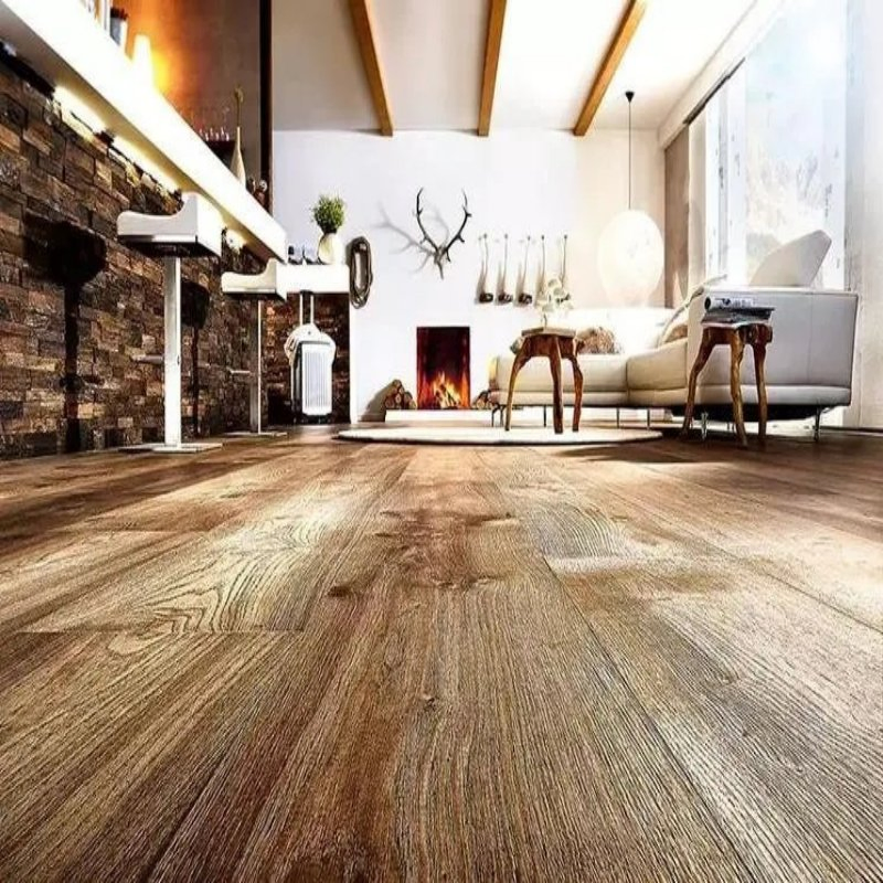 Водостойкий ПВХ ламинат Click Lock под дерево и мрамор