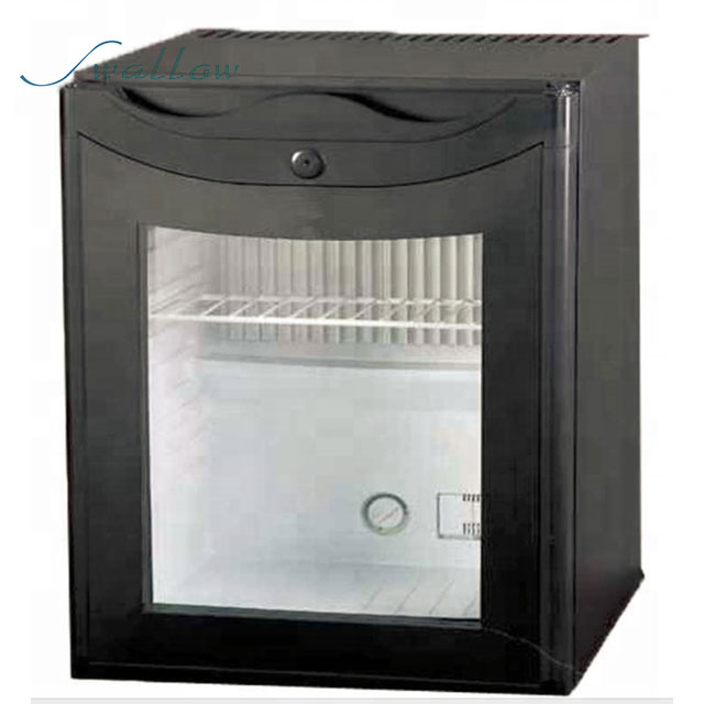 Swallow Hotel Use Small Mini Bar Fridge, View Glass Door Mini Bar Fridge