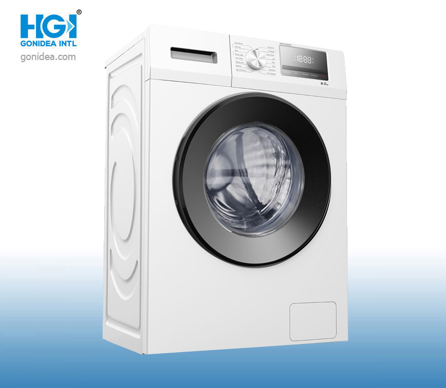 8kg G Series with LED Display Black Door Front Loading Laundry Washing Machine
