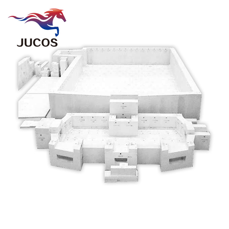 Zircon Corundum Fused Cast Azs Block for Glass Furnace Melting Tank and Regenerator